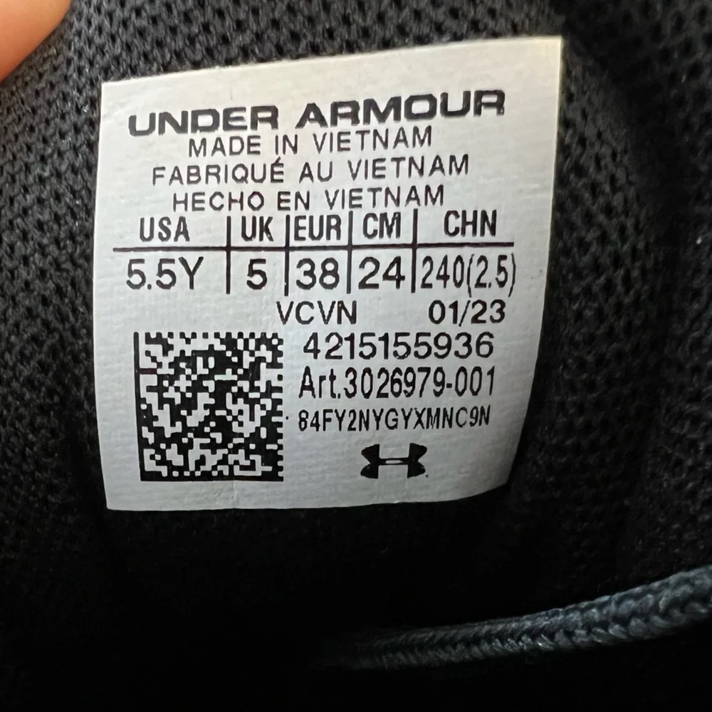 Under Armour Spotlight Franchise RM 2.0 Jr. Youth Cleats - Size 5.5Y - Picture 5 of 8